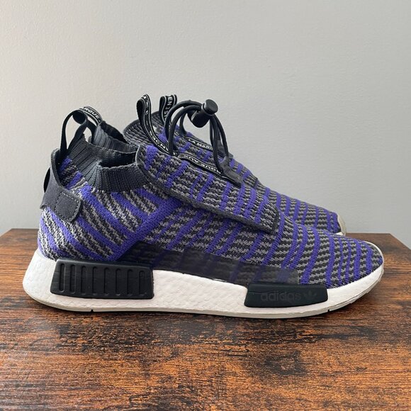 adidas NMD TS1 Mens 9.5 Running Shoes Multicolor City Utility Primeknit Sneakers main image 11